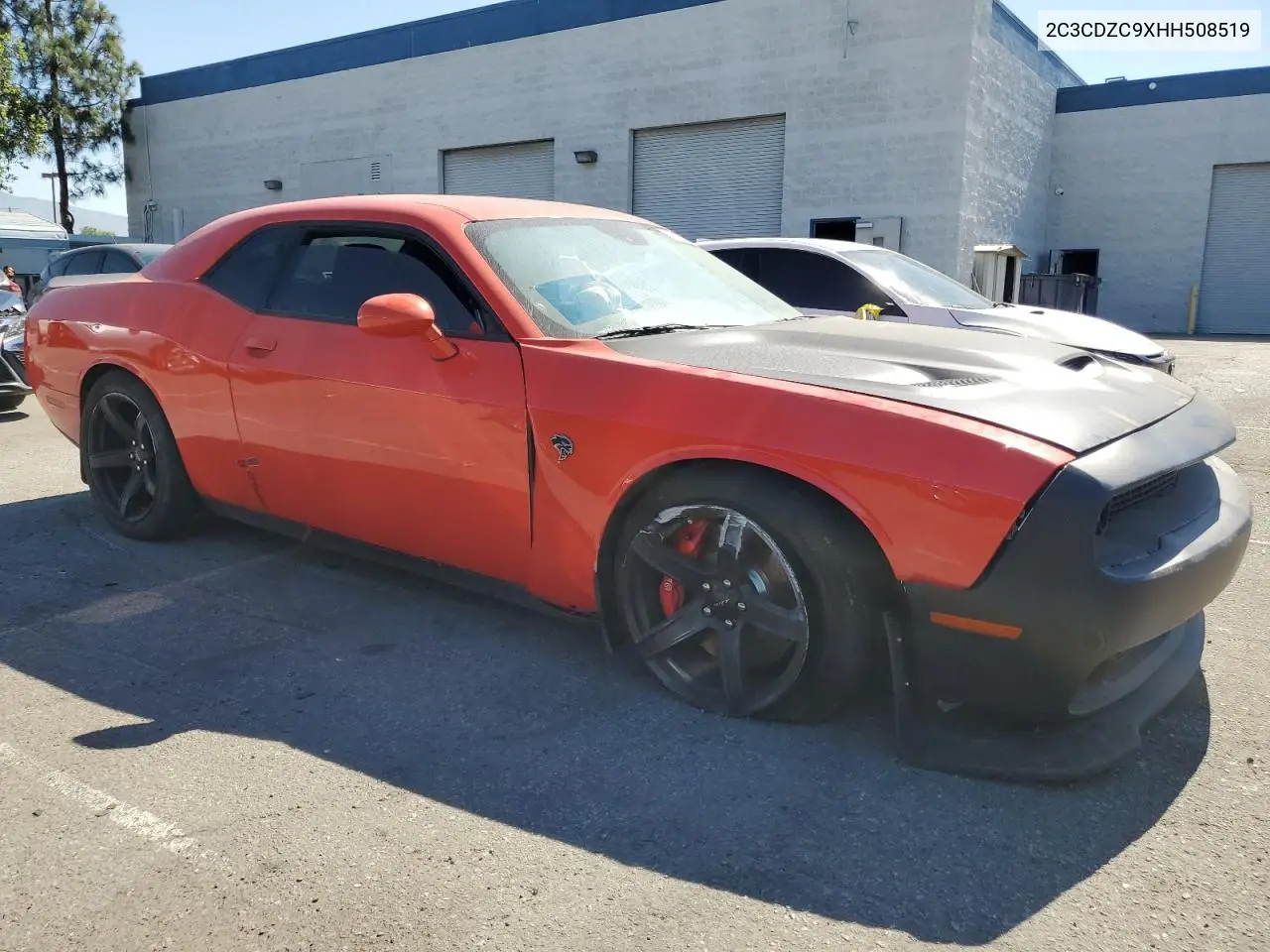 2017 Dodge Challenger Srt Hellcat VIN: 2C3CDZC9XHH508519 Lot: 63109565