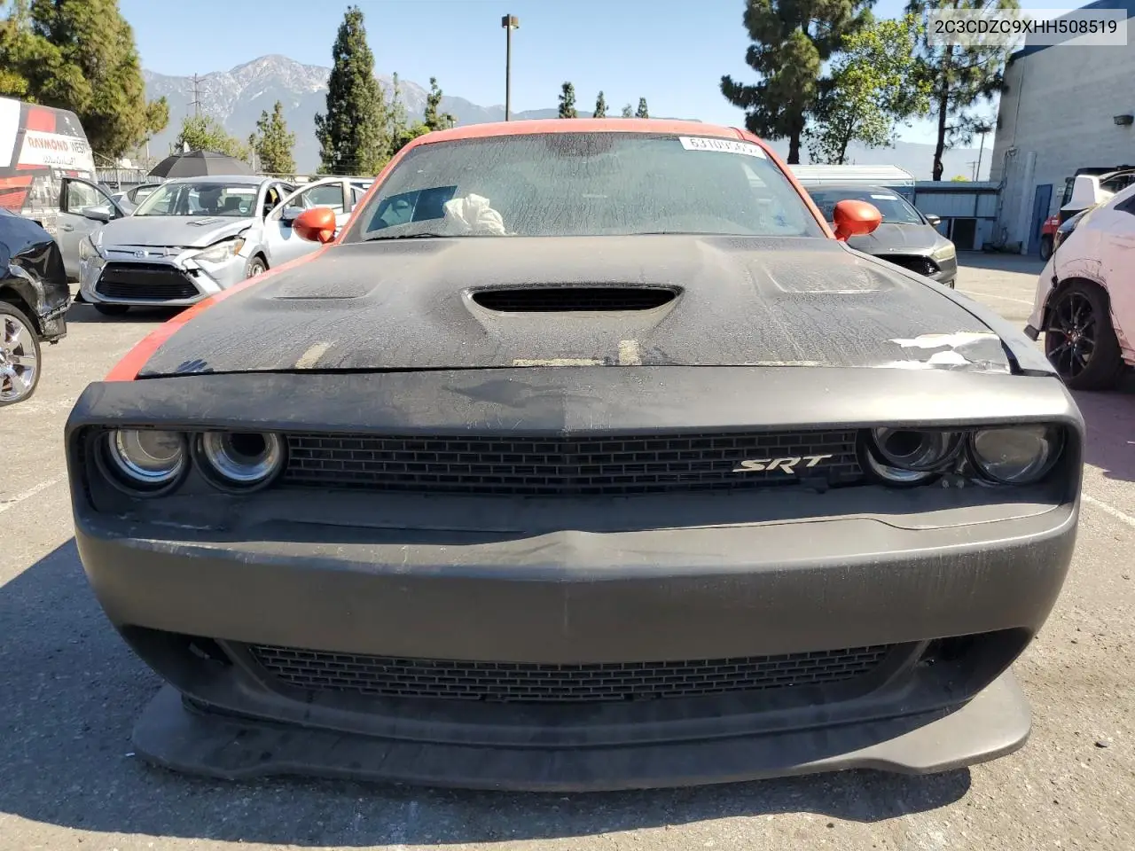 2017 Dodge Challenger Srt Hellcat VIN: 2C3CDZC9XHH508519 Lot: 63109565