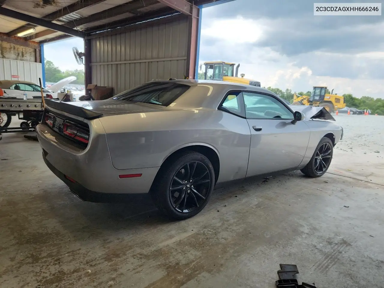 2017 Dodge Challenger Sxt VIN: 2C3CDZAGXHH666246 Lot: 63142325