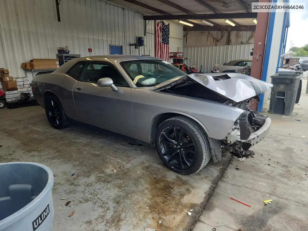2017 Dodge Challenger Sxt VIN: 2C3CDZAGXHH666246 Lot: 63142325