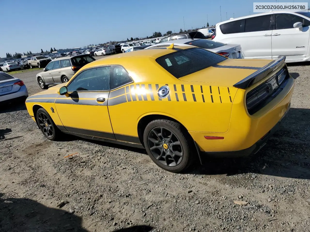 2018 Dodge Challenger Gt VIN: 2C3CDZGG0JH256780 Lot: 46441235
