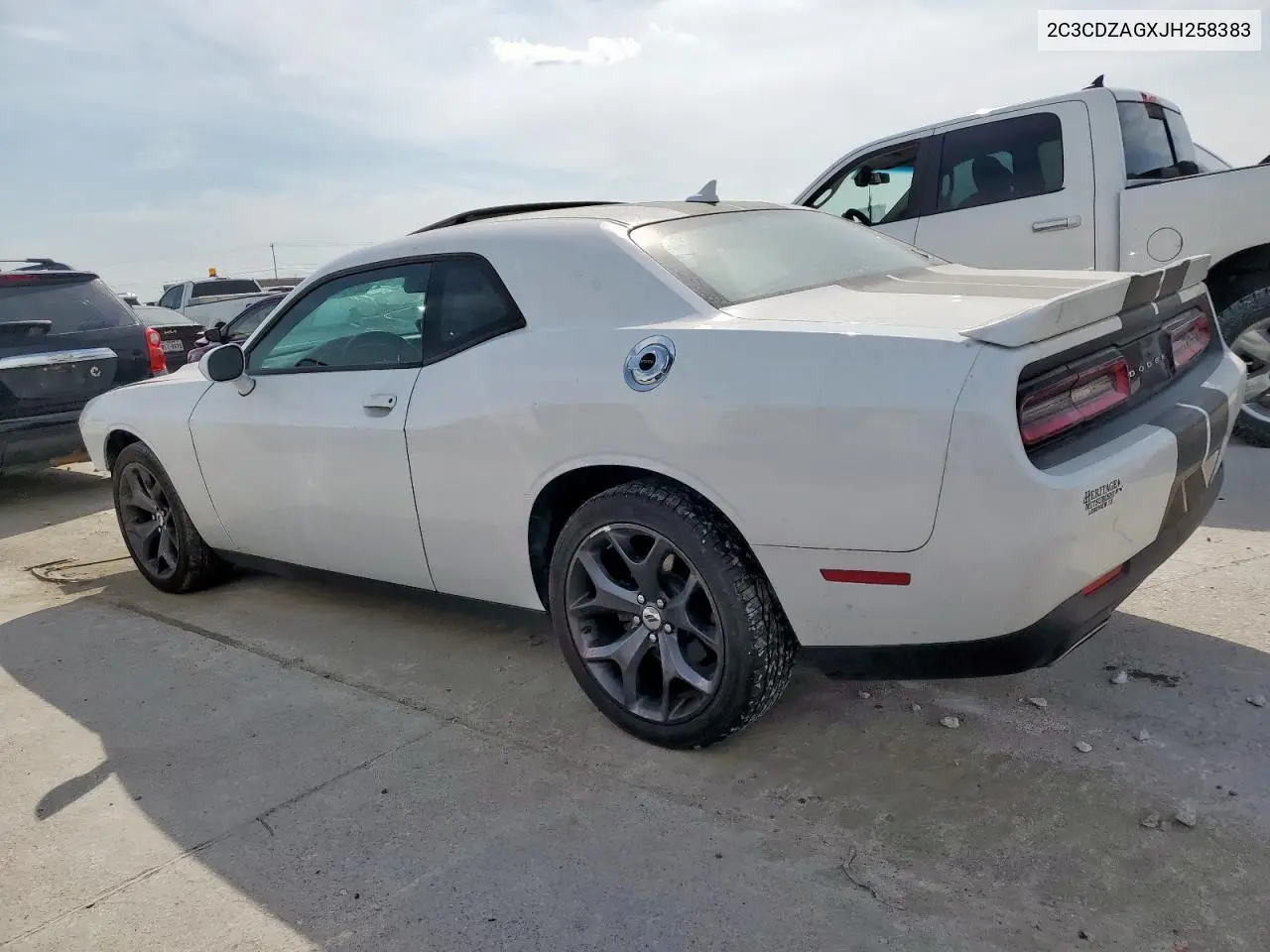 2018 Dodge Challenger Sxt VIN: 2C3CDZAGXJH258383 Lot: 50767095