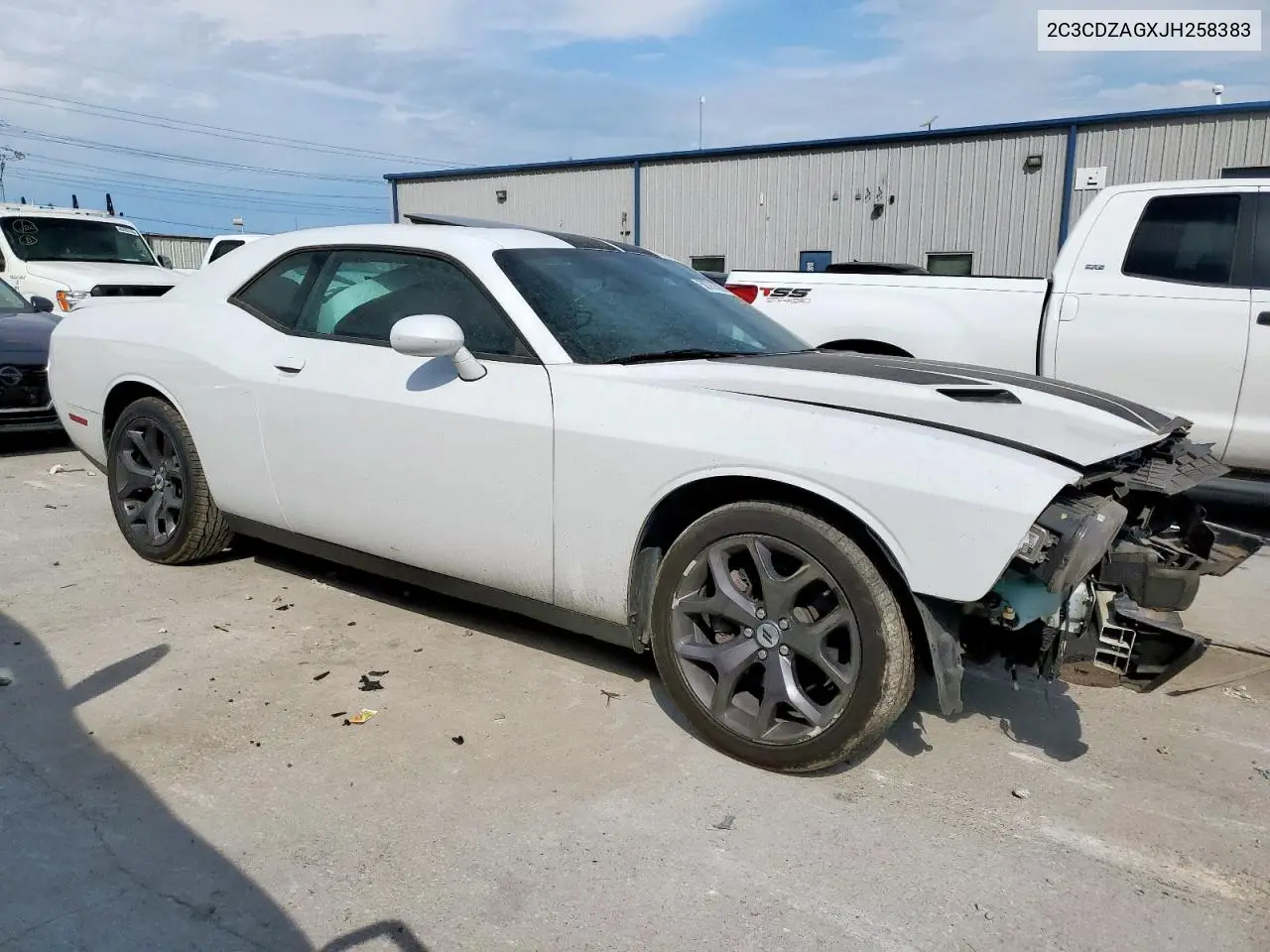 2018 Dodge Challenger Sxt VIN: 2C3CDZAGXJH258383 Lot: 50767095