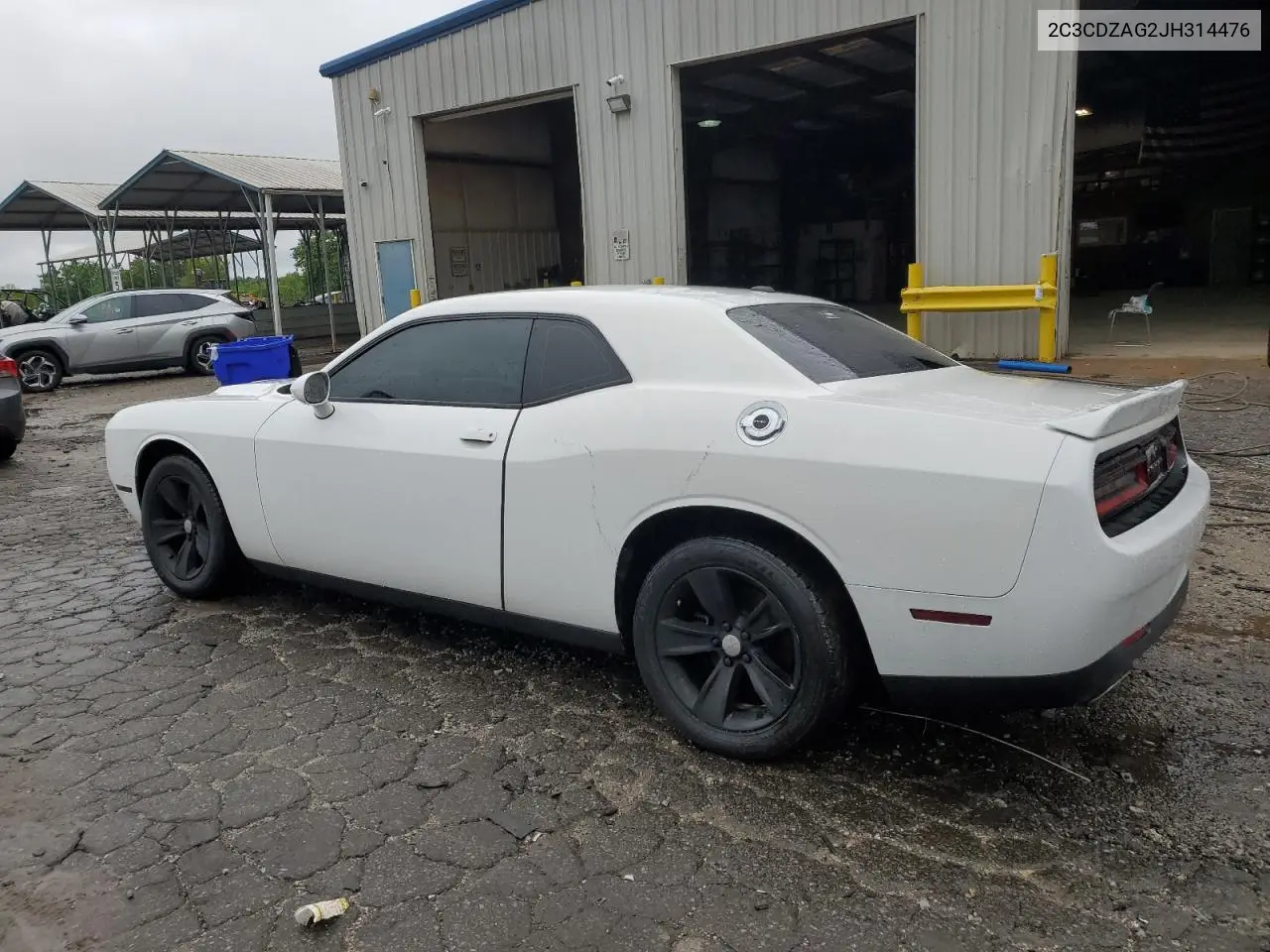 2018 Dodge Challenger Sxt VIN: 2C3CDZAG2JH314476 Lot: 51910095