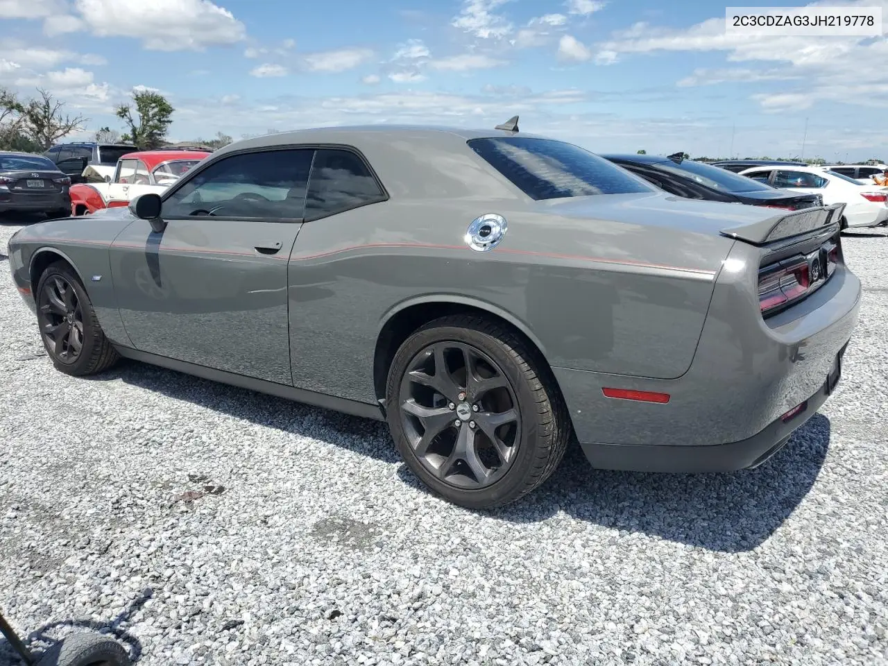 2018 Dodge Challenger Sxt VIN: 2C3CDZAG3JH219778 Lot: 55971115