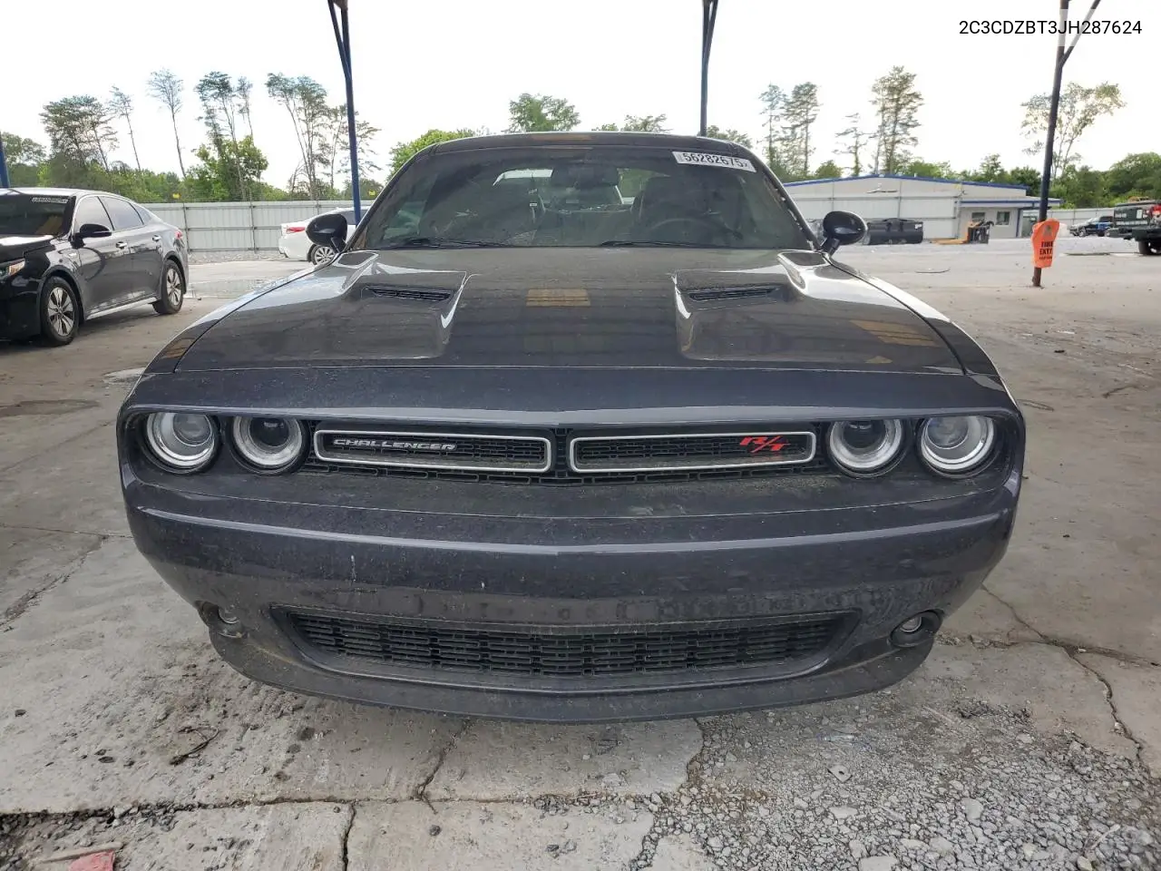 2018 Dodge Challenger R/T VIN: 2C3CDZBT3JH287624 Lot: 56282675