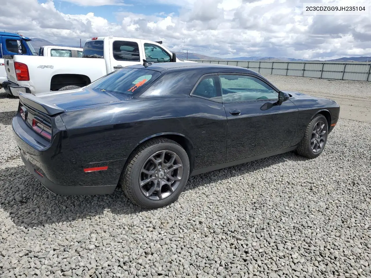 2018 Dodge Challenger Gt VIN: 2C3CDZGG9JH235104 Lot: 56687545