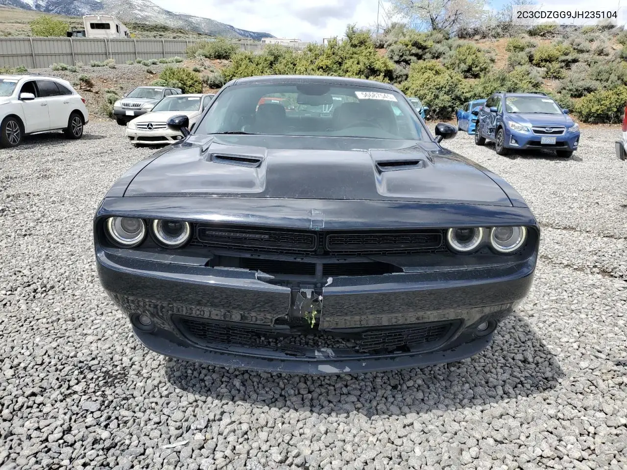 2018 Dodge Challenger Gt VIN: 2C3CDZGG9JH235104 Lot: 56687545