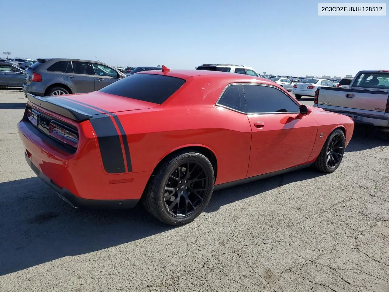 2018 Dodge Challenger R/T 392 VIN: 2C3CDZFJ8JH128512 Lot: 56712255