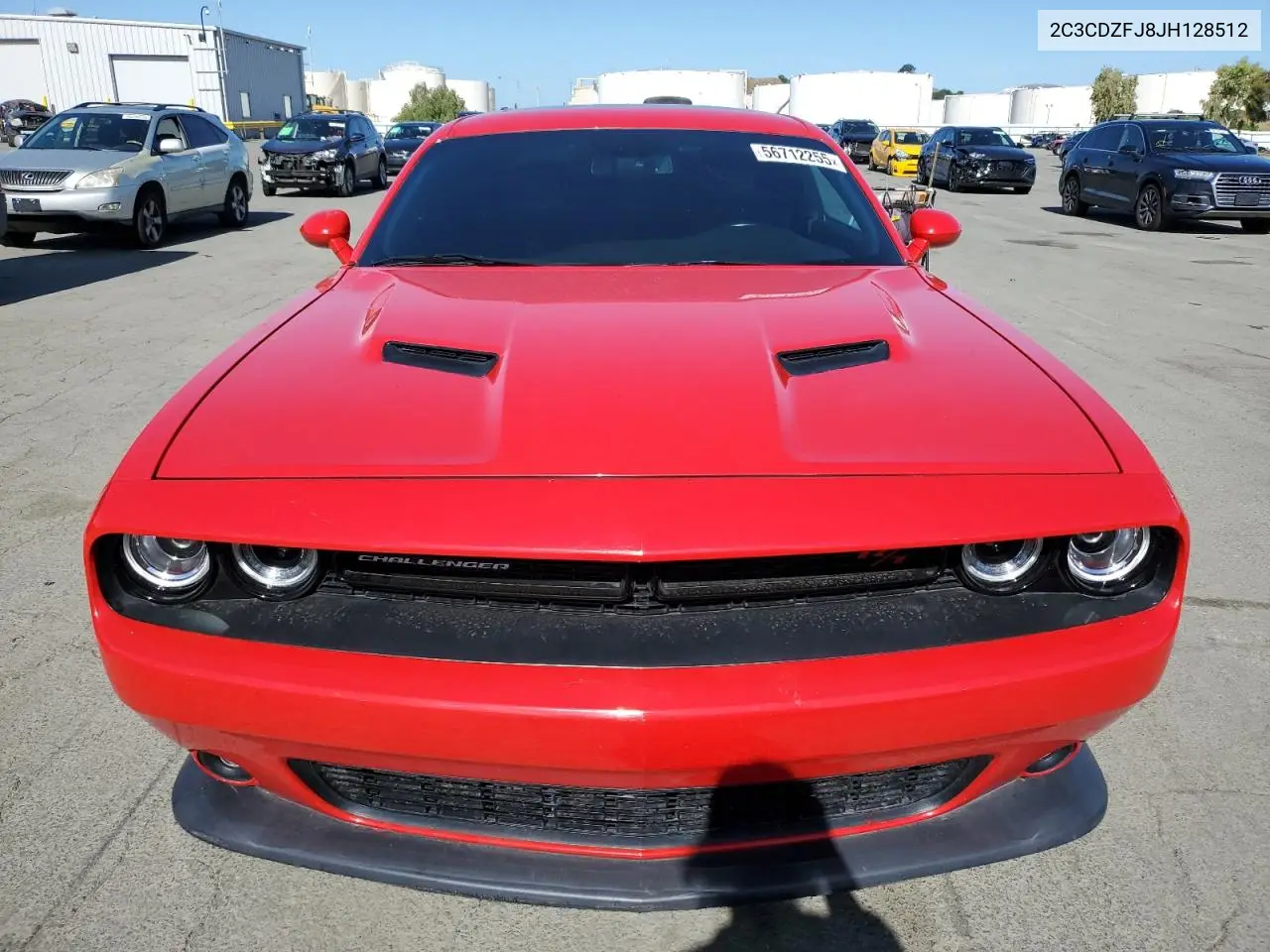 2018 Dodge Challenger R/T 392 VIN: 2C3CDZFJ8JH128512 Lot: 56712255