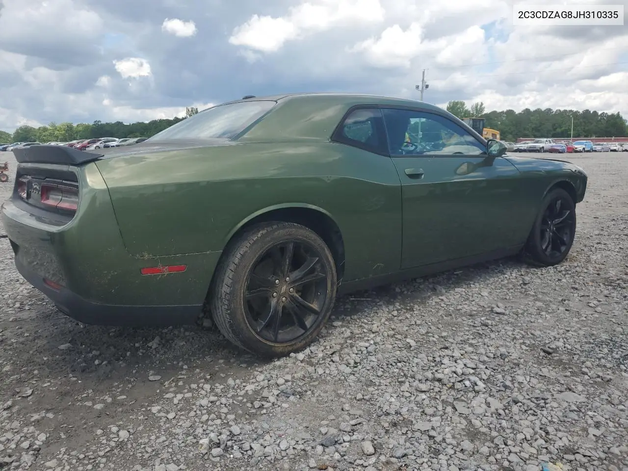 2018 Dodge Challenger Sxt VIN: 2C3CDZAG8JH310335 Lot: 56946255