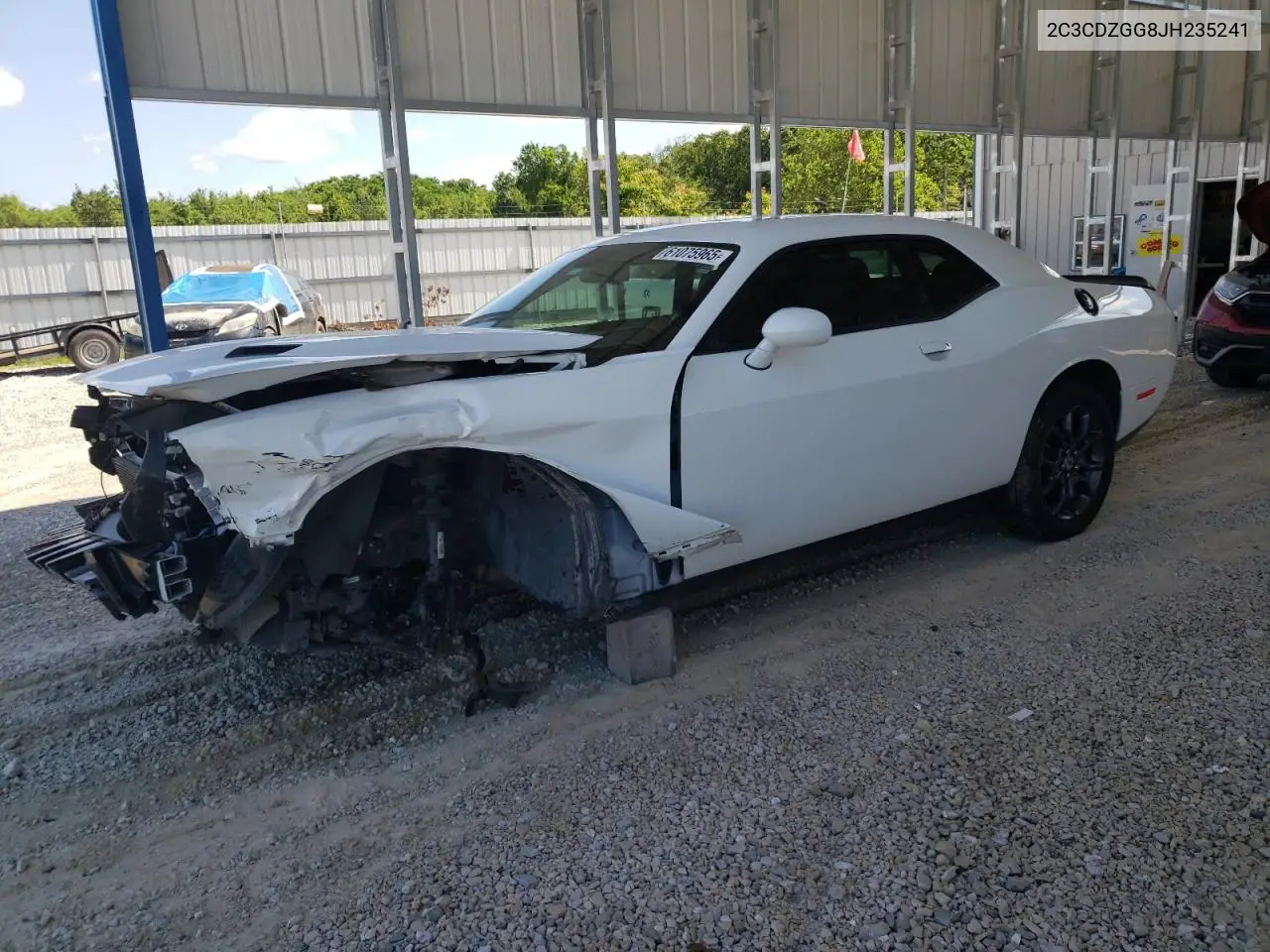 2018 Dodge Challenger Gt VIN: 2C3CDZGG8JH235241 Lot: 61075965