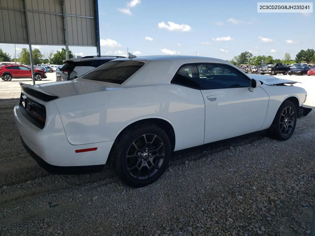 2018 Dodge Challenger Gt VIN: 2C3CDZGG8JH235241 Lot: 61075965