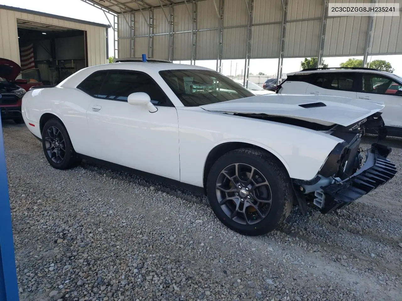 2018 Dodge Challenger Gt VIN: 2C3CDZGG8JH235241 Lot: 61075965