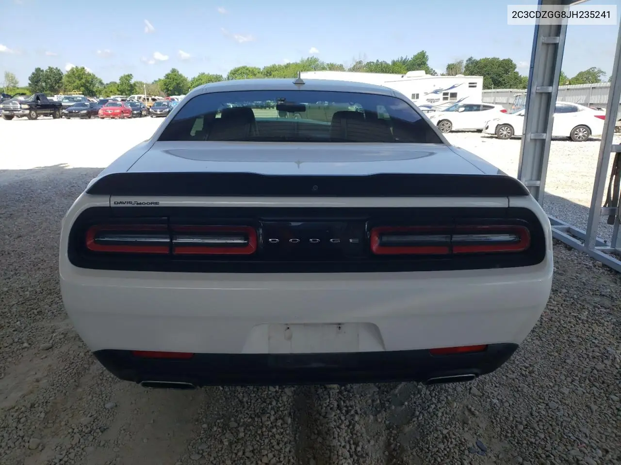 2018 Dodge Challenger Gt VIN: 2C3CDZGG8JH235241 Lot: 61075965