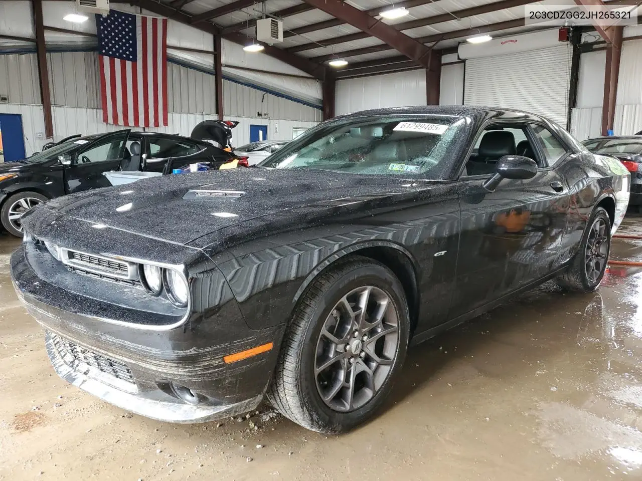 2018 Dodge Challenger Gt VIN: 2C3CDZGG2JH265321 Lot: 61299485