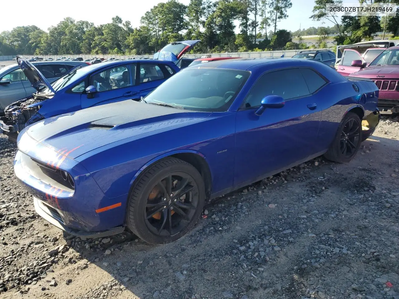 2018 Dodge Challenger R/T VIN: 2C3CDZBT7JH219469 Lot: 61950665