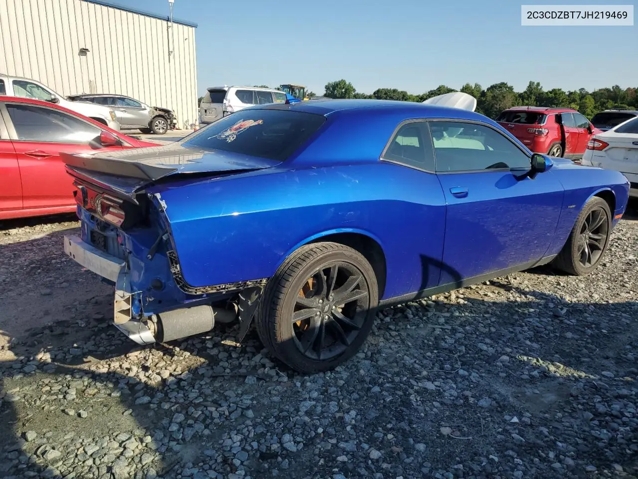 2018 Dodge Challenger R/T VIN: 2C3CDZBT7JH219469 Lot: 61950665