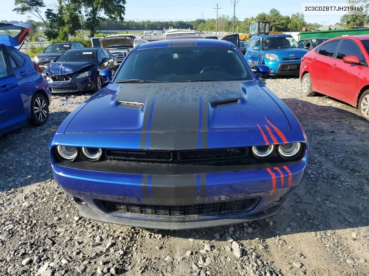 2018 Dodge Challenger R/T VIN: 2C3CDZBT7JH219469 Lot: 61950665