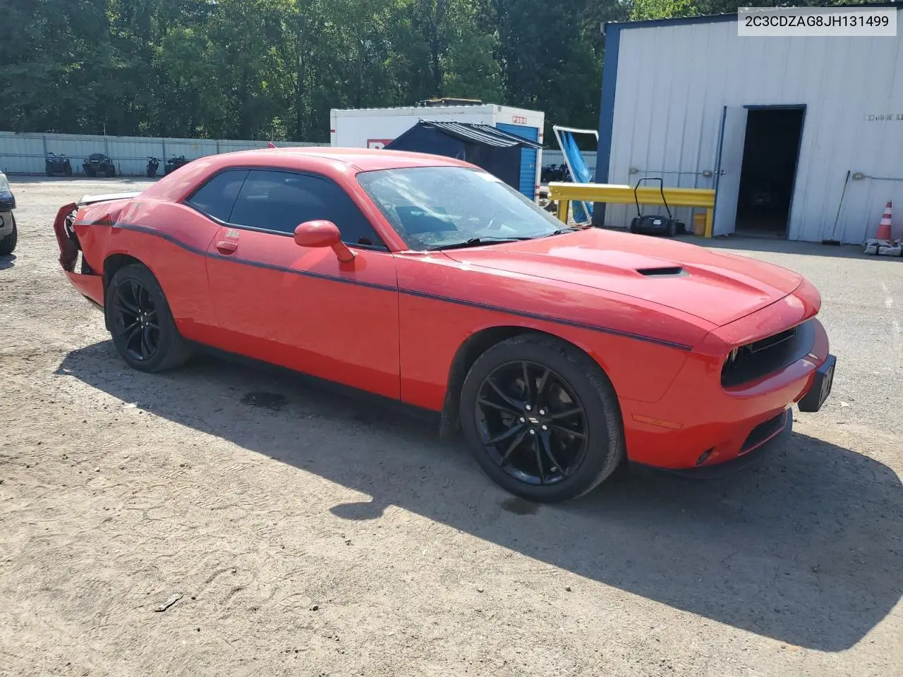 2018 Dodge Challenger Sxt VIN: 2C3CDZAG8JH131499 Lot: 62322555