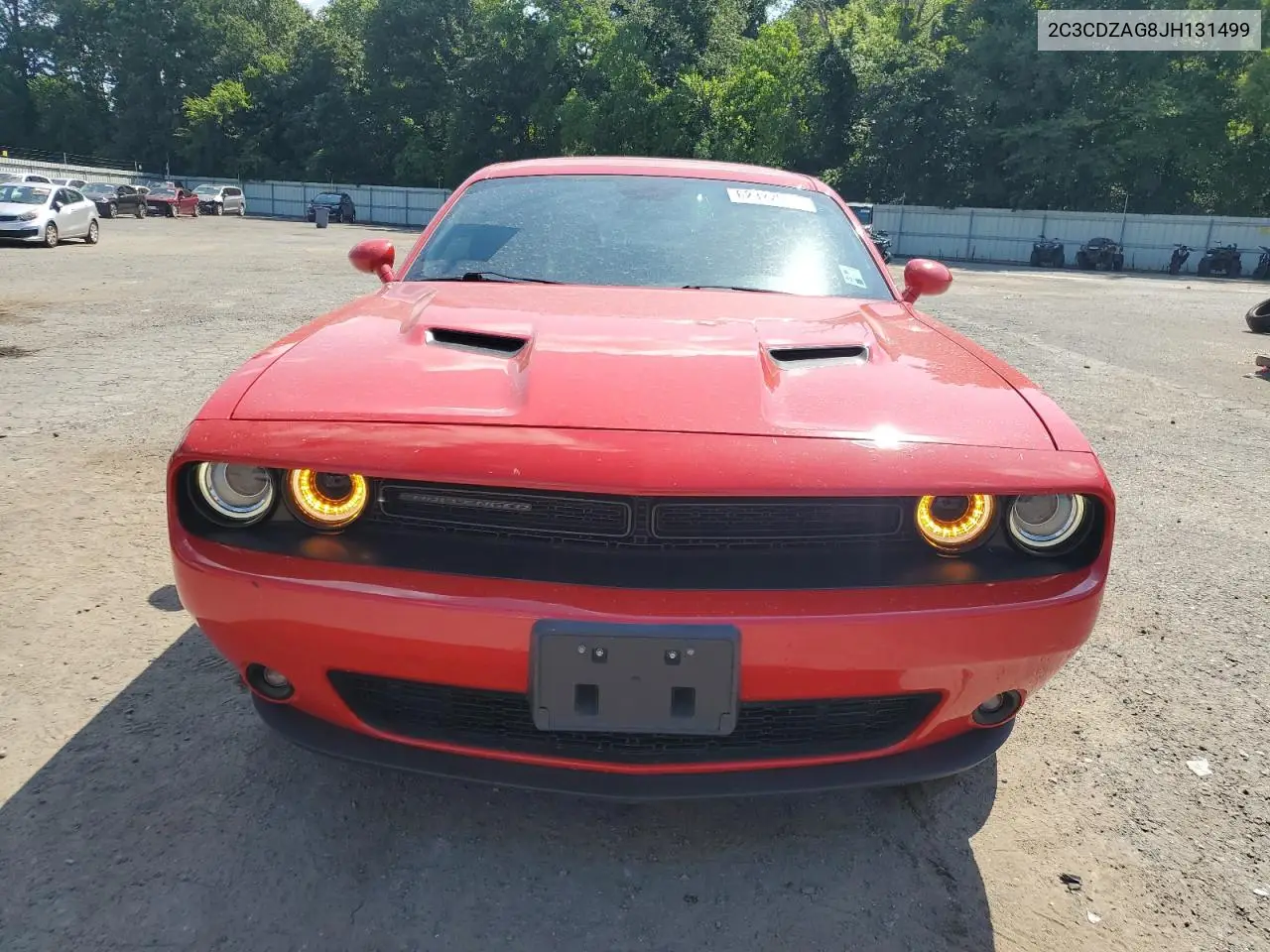 2018 Dodge Challenger Sxt VIN: 2C3CDZAG8JH131499 Lot: 62322555