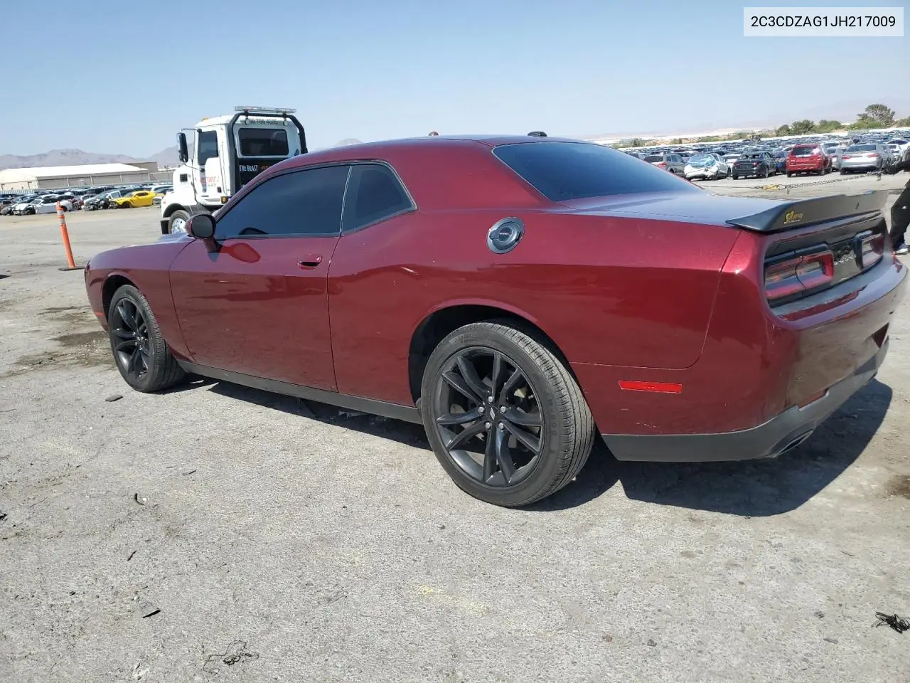 2018 Dodge Challenger Sxt VIN: 2C3CDZAG1JH217009 Lot: 62510035
