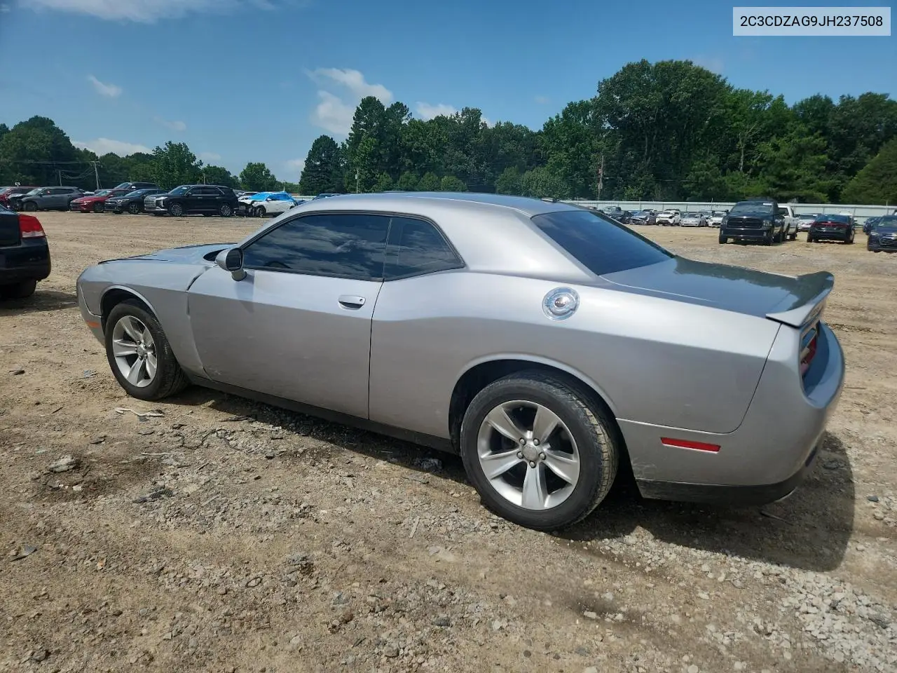 2018 Dodge Challenger Sxt VIN: 2C3CDZAG9JH237508 Lot: 62560805
