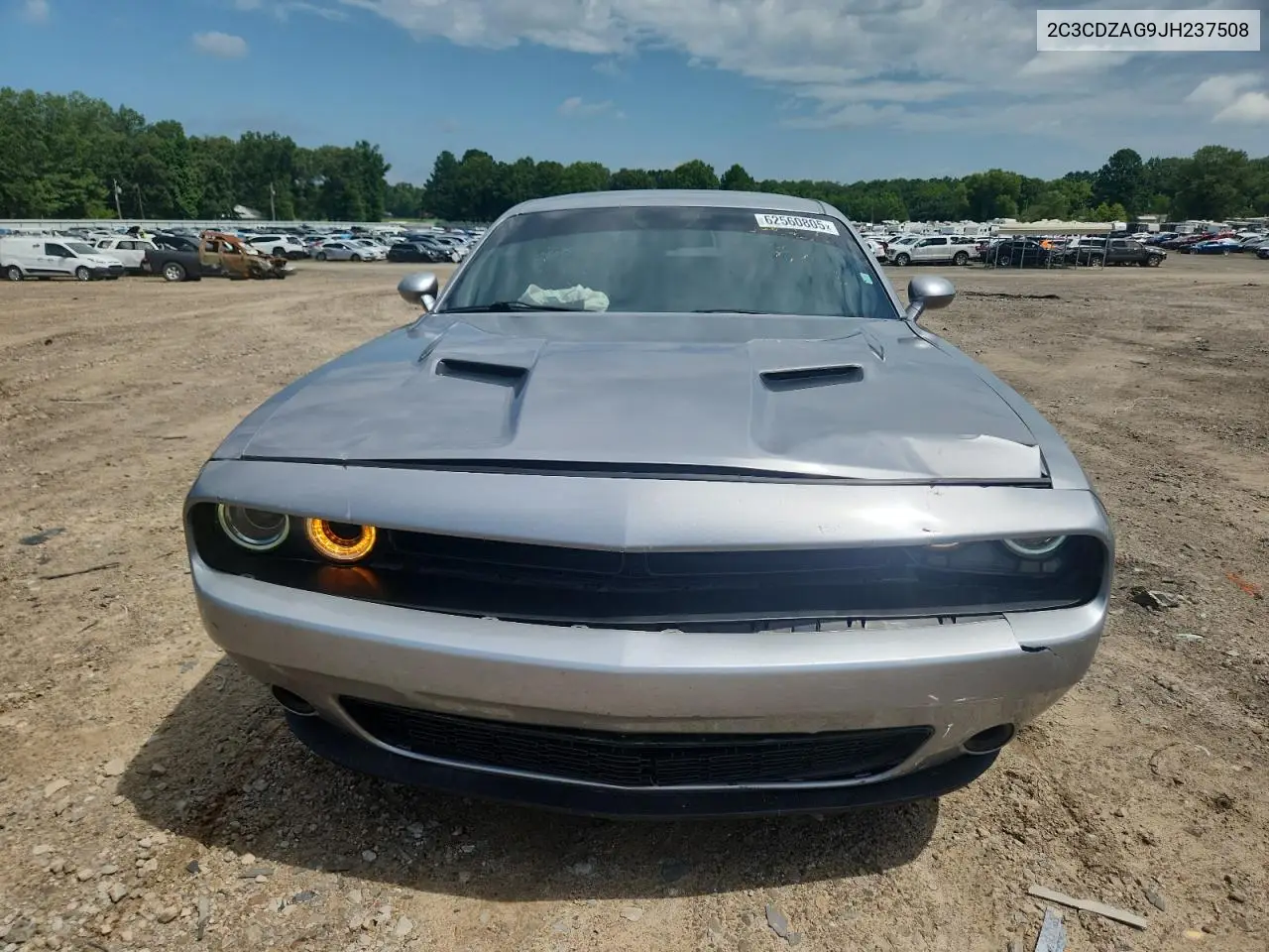 2018 Dodge Challenger Sxt VIN: 2C3CDZAG9JH237508 Lot: 62560805