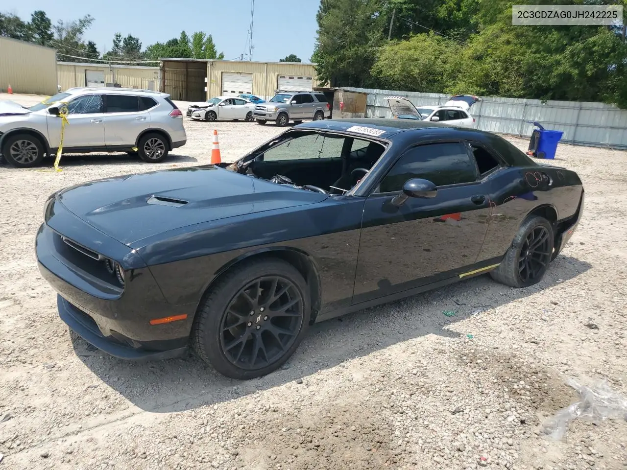 2018 Dodge Challenger Sxt VIN: 2C3CDZAG0JH242225 Lot: 62565285
