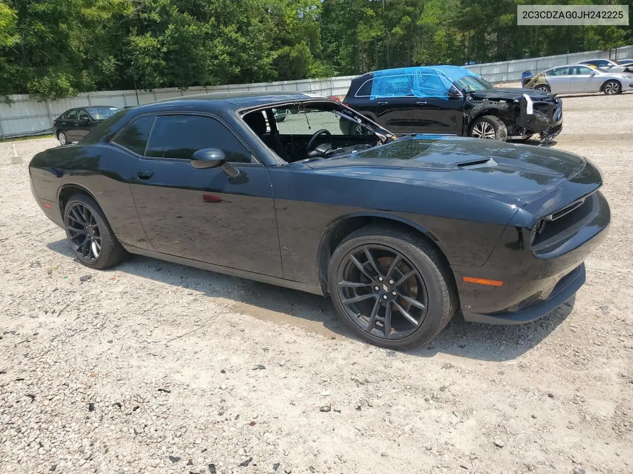2018 Dodge Challenger Sxt VIN: 2C3CDZAG0JH242225 Lot: 62565285