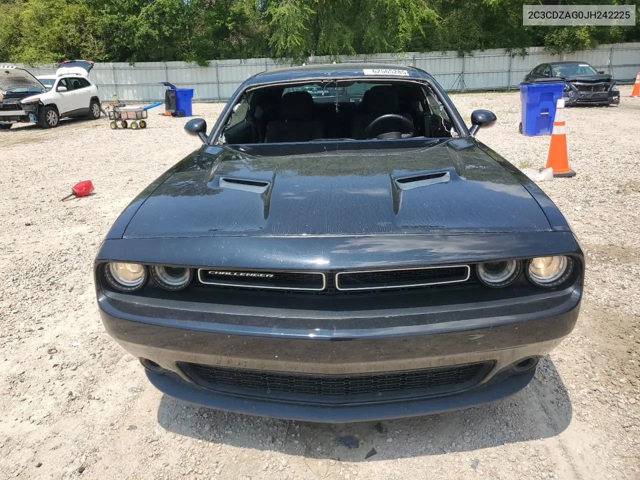 2018 Dodge Challenger Sxt VIN: 2C3CDZAG0JH242225 Lot: 62565285