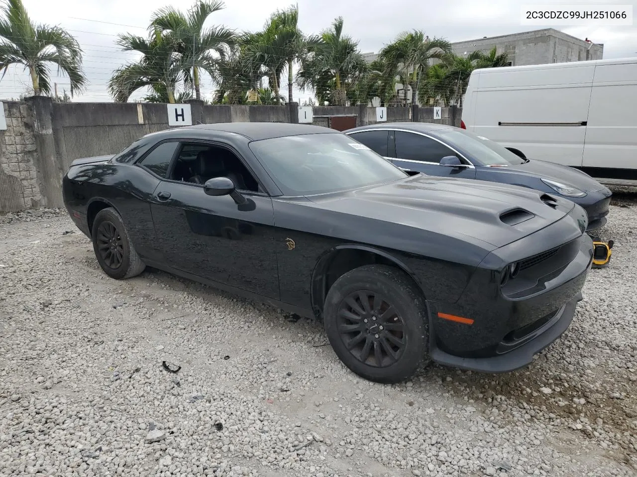 2018 Dodge Challenger Srt Hellcat VIN: 2C3CDZC99JH251066 Lot: 88661815