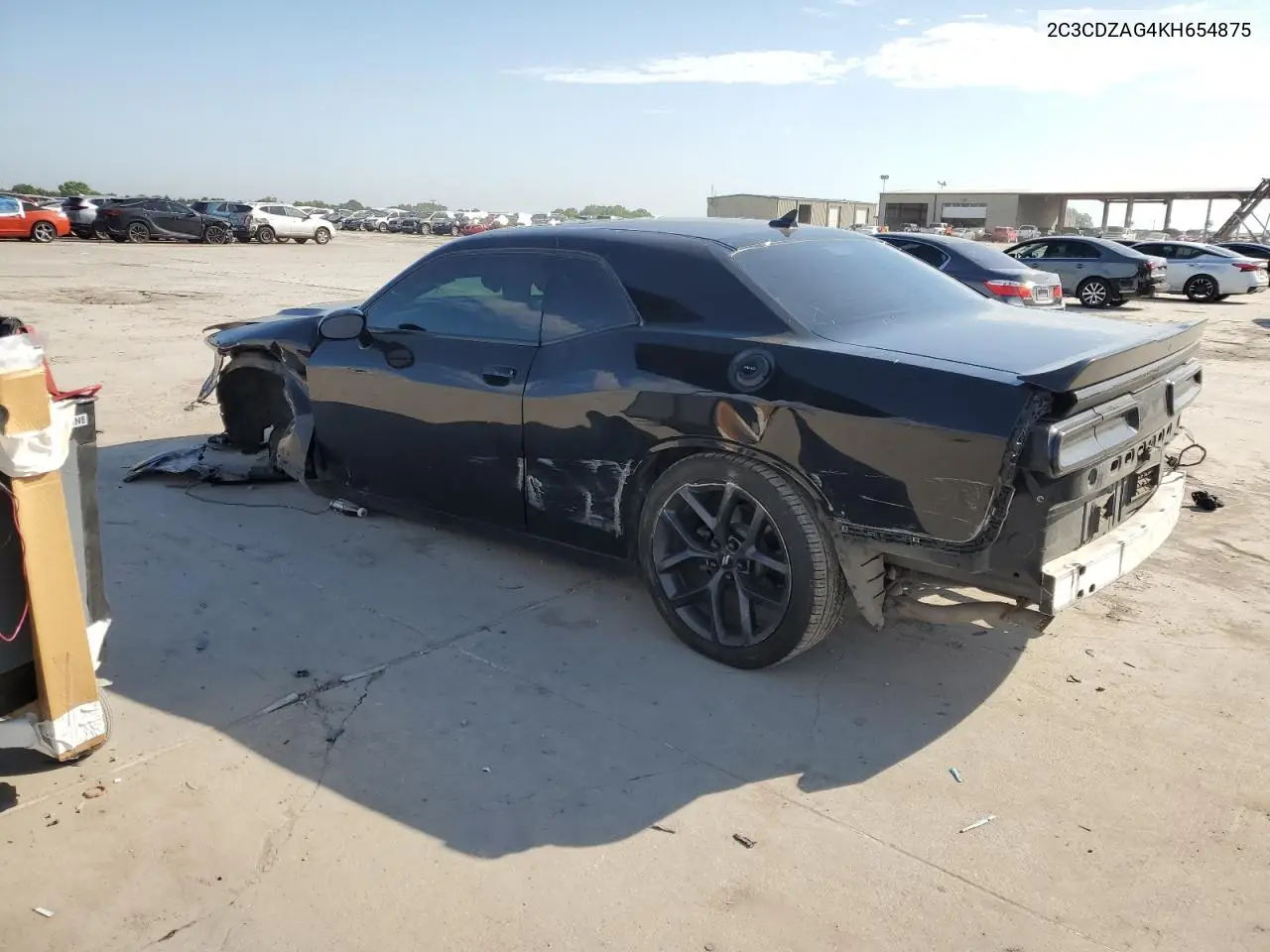 2019 Dodge Challenger Sxt VIN: 2C3CDZAG4KH654875 Lot: 56799735