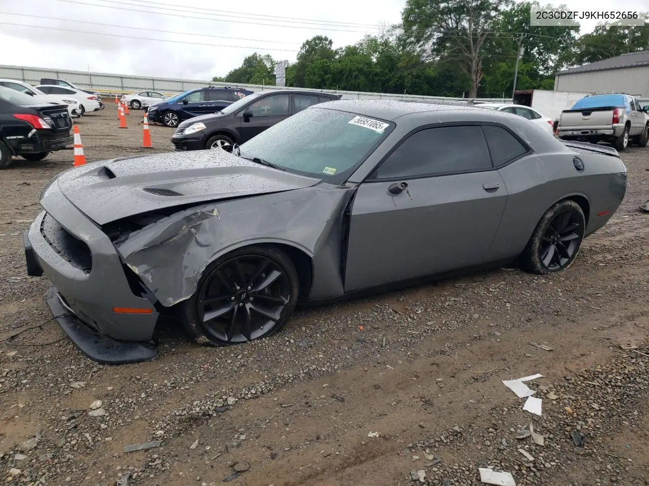 2019 Dodge Challenger R/T Scat Pack VIN: 2C3CDZFJ9KH652656 Lot: 56951065