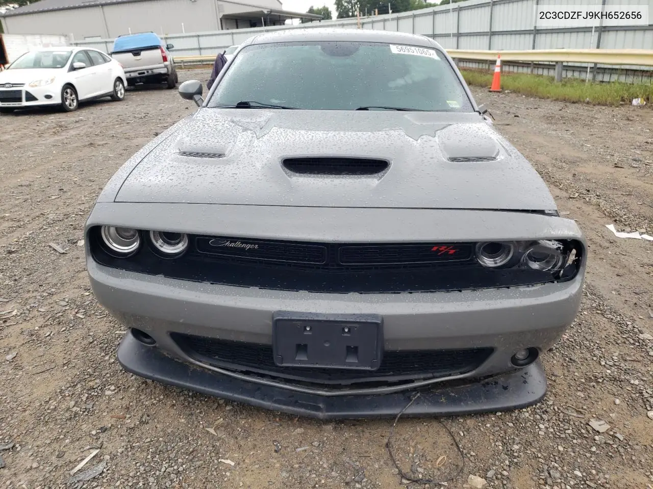 2019 Dodge Challenger R/T Scat Pack VIN: 2C3CDZFJ9KH652656 Lot: 56951065