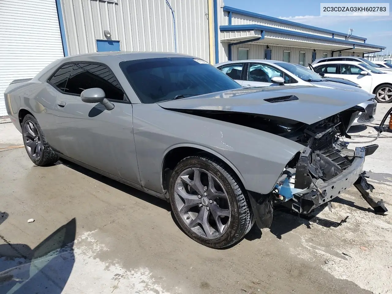 2019 Dodge Challenger Sxt VIN: 2C3CDZAG3KH602783 Lot: 61673095