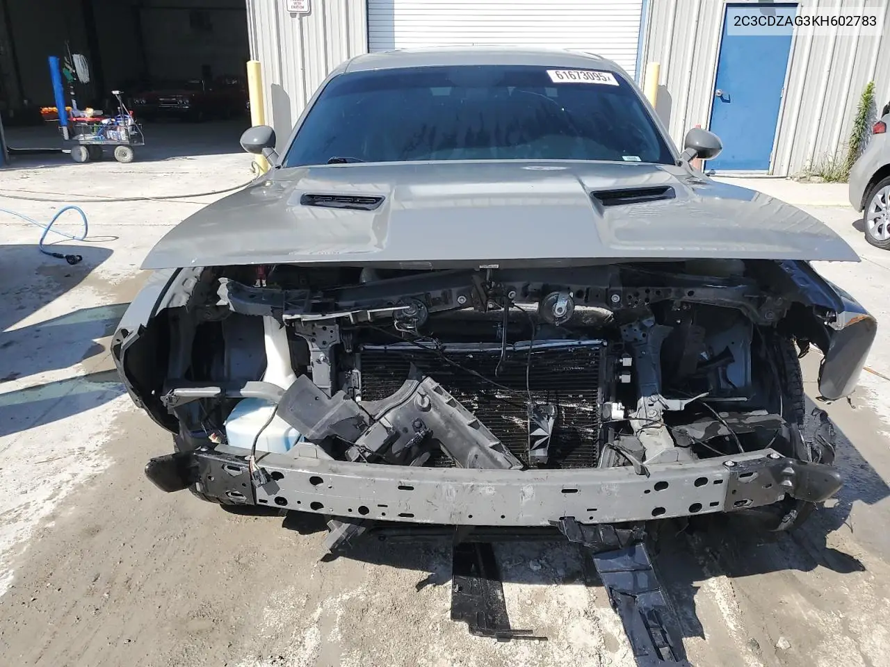 2019 Dodge Challenger Sxt VIN: 2C3CDZAG3KH602783 Lot: 61673095