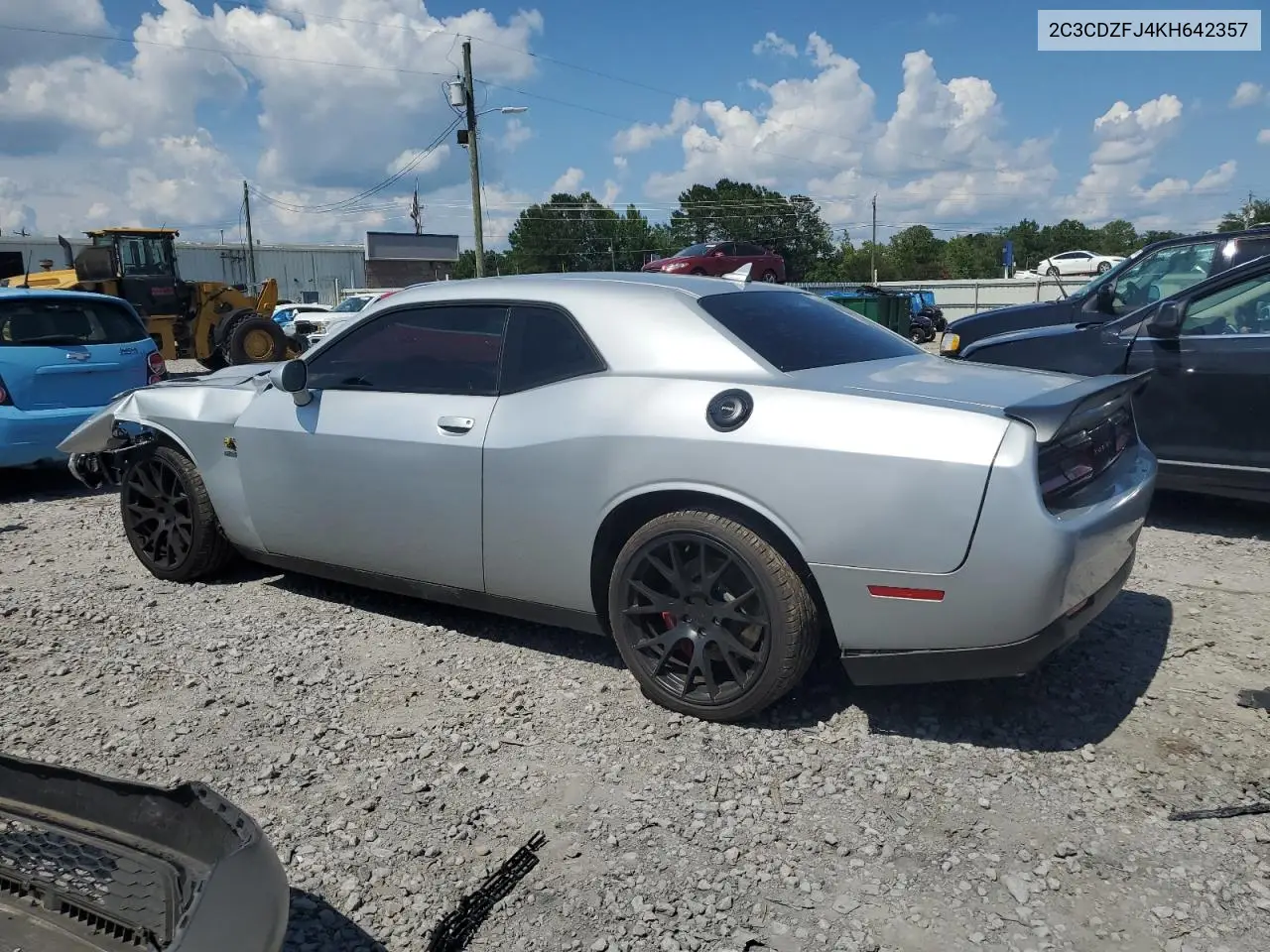 2019 Dodge Challenger R/T Scat Pack VIN: 2C3CDZFJ4KH642357 Lot: 62295675