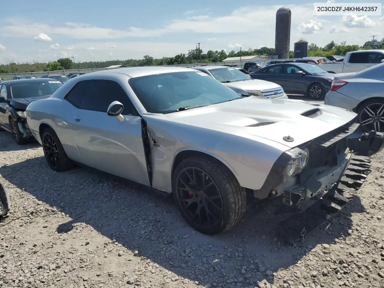 2019 Dodge Challenger R/T Scat Pack VIN: 2C3CDZFJ4KH642357 Lot: 62295675