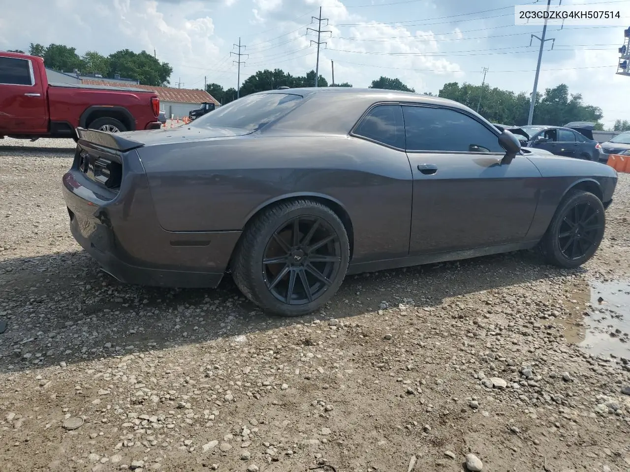 2019 Dodge Challenger Gt VIN: 2C3CDZKG4KH507514 Lot: 62600175