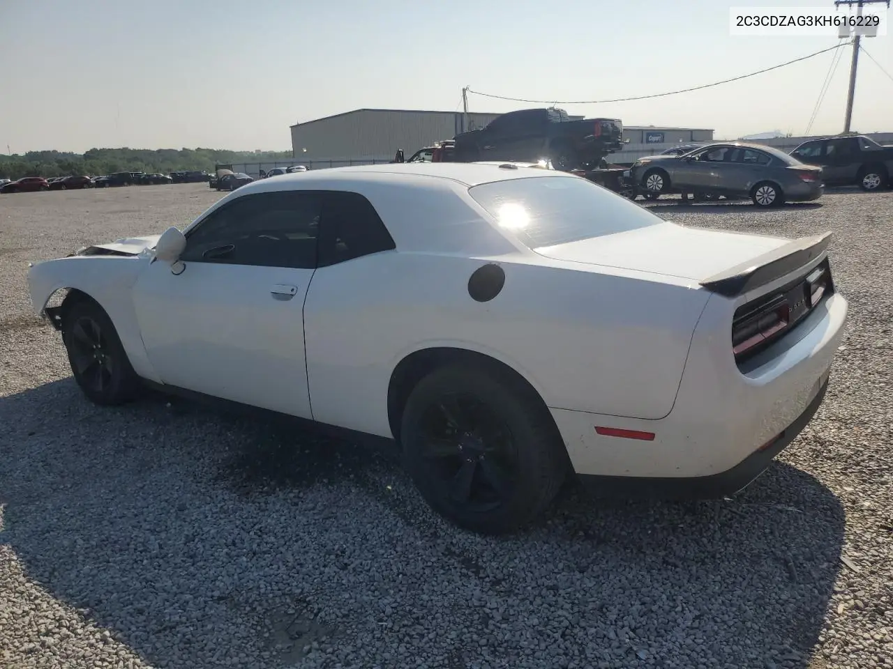 2019 Dodge Challenger Sxt VIN: 2C3CDZAG3KH616229 Lot: 62657725