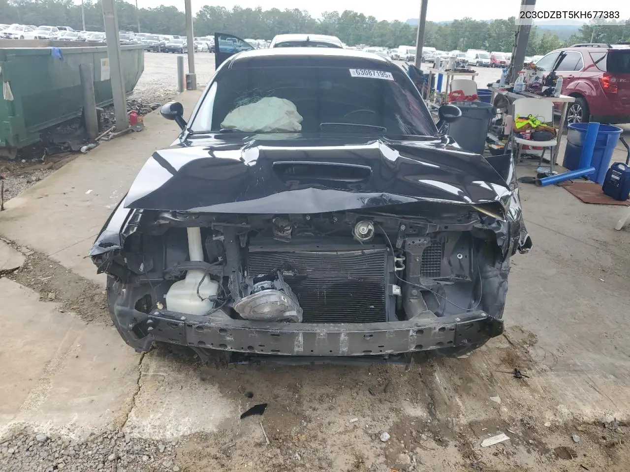 2019 Dodge Challenger R/T VIN: 2C3CDZBT5KH677383 Lot: 63087195