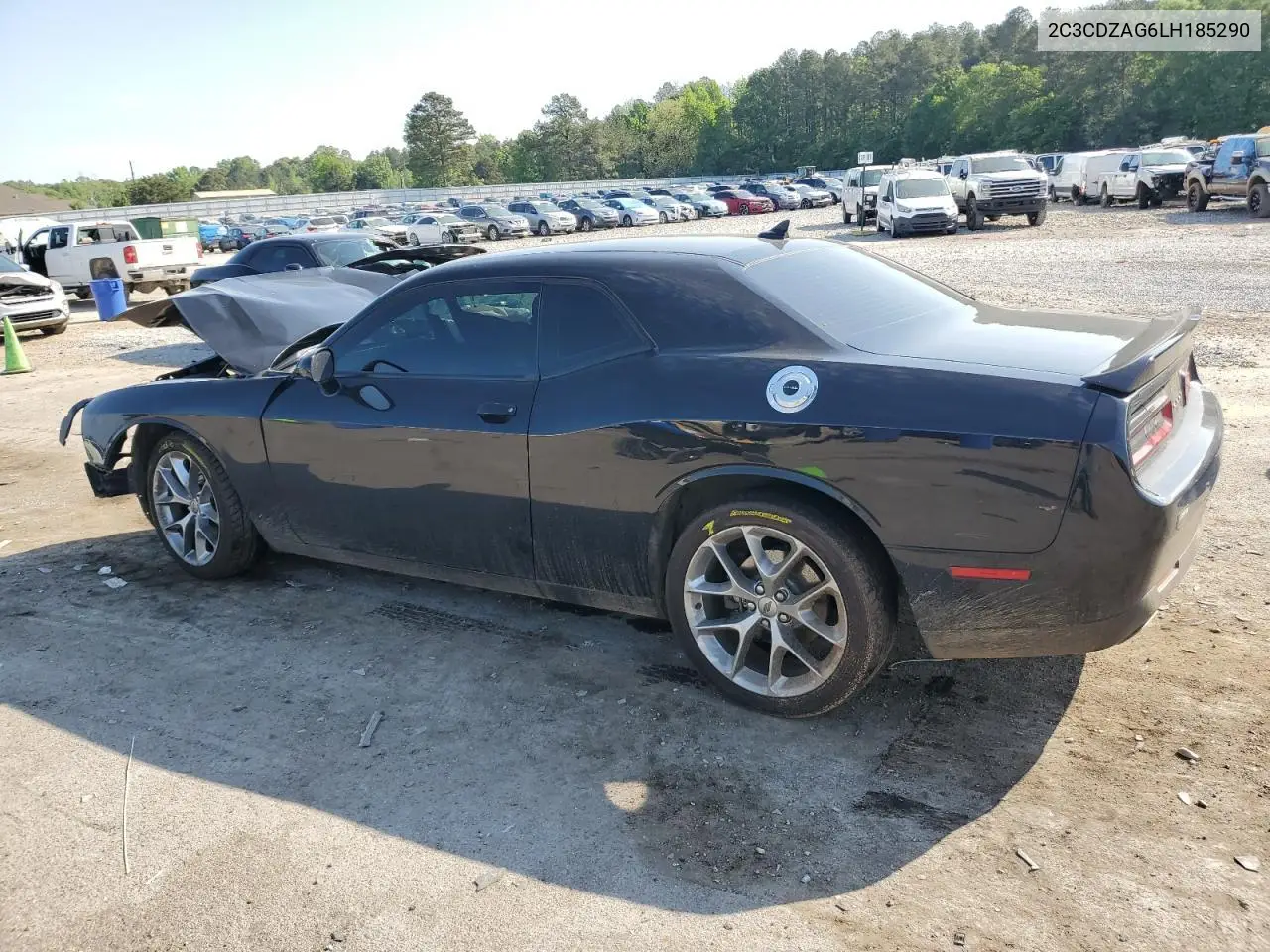 2020 Dodge Challenger Sxt VIN: 2C3CDZAG6LH185290 Lot: 53380435