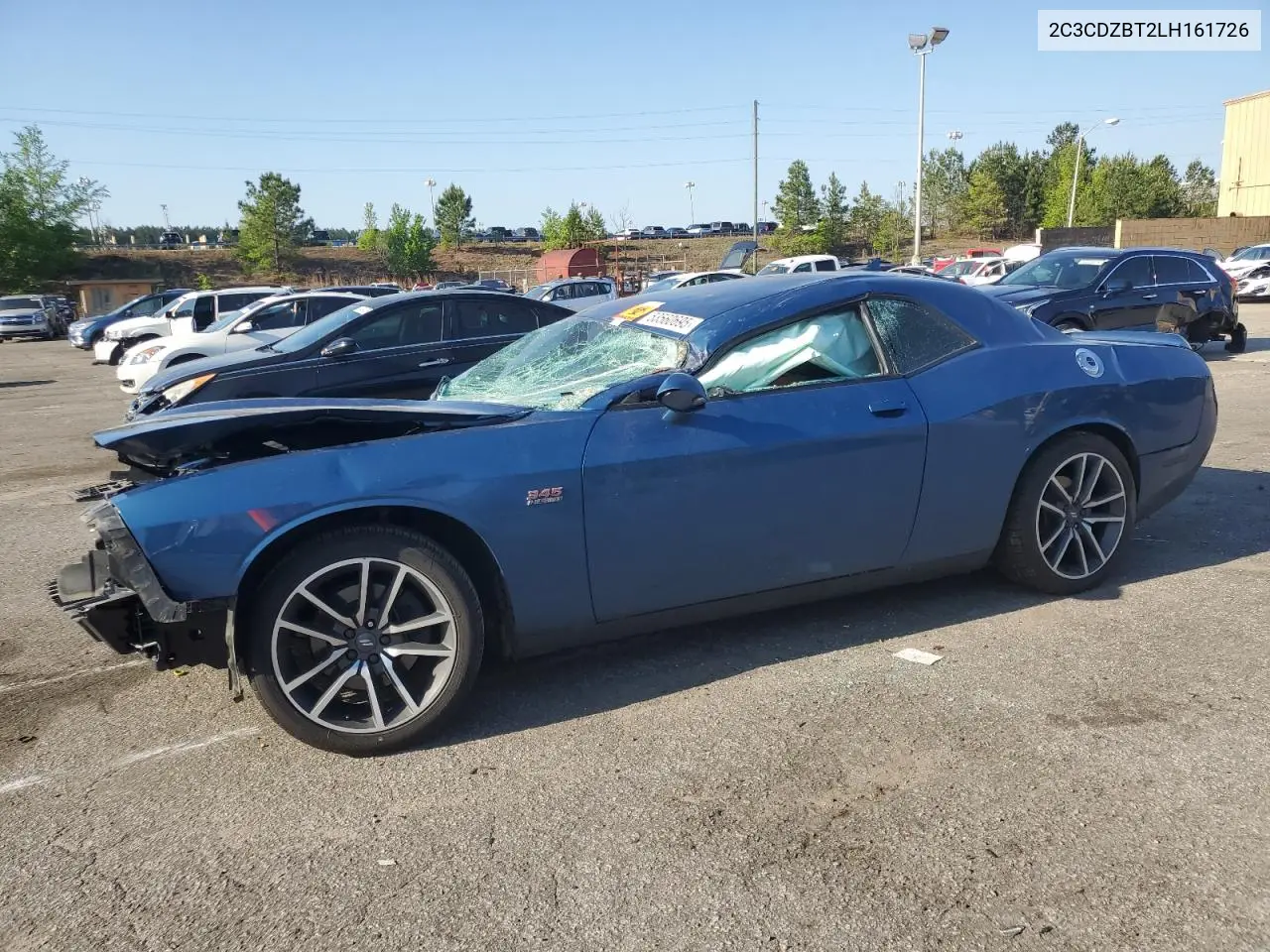 2020 Dodge Challenger R/T VIN: 2C3CDZBT2LH161726 Lot: 53560695