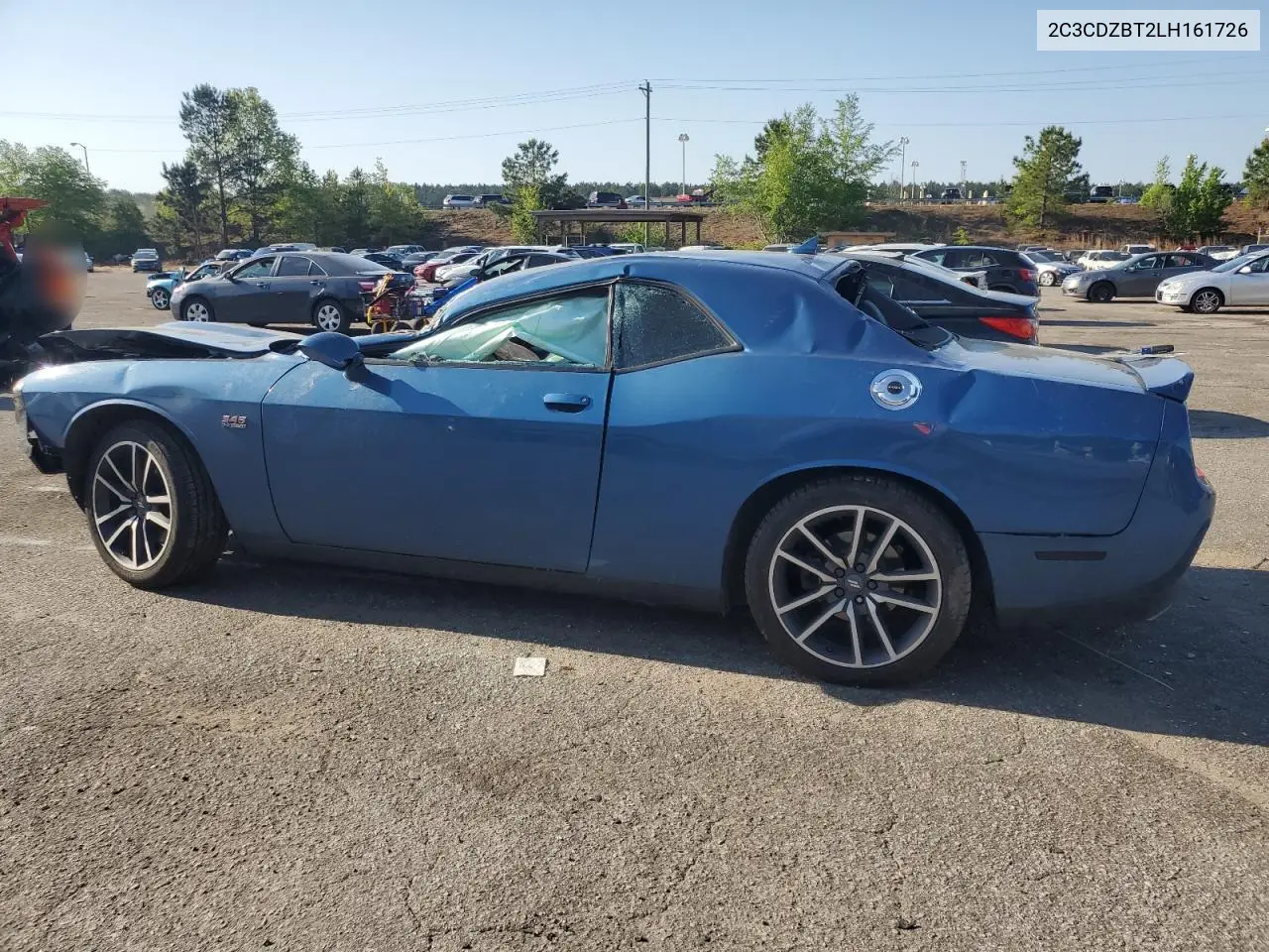 2020 Dodge Challenger R/T VIN: 2C3CDZBT2LH161726 Lot: 53560695