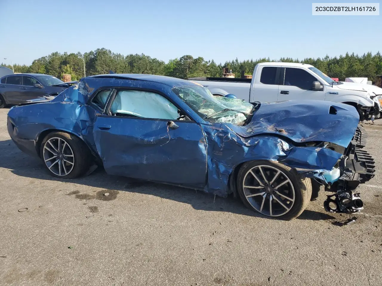 2020 Dodge Challenger R/T VIN: 2C3CDZBT2LH161726 Lot: 53560695