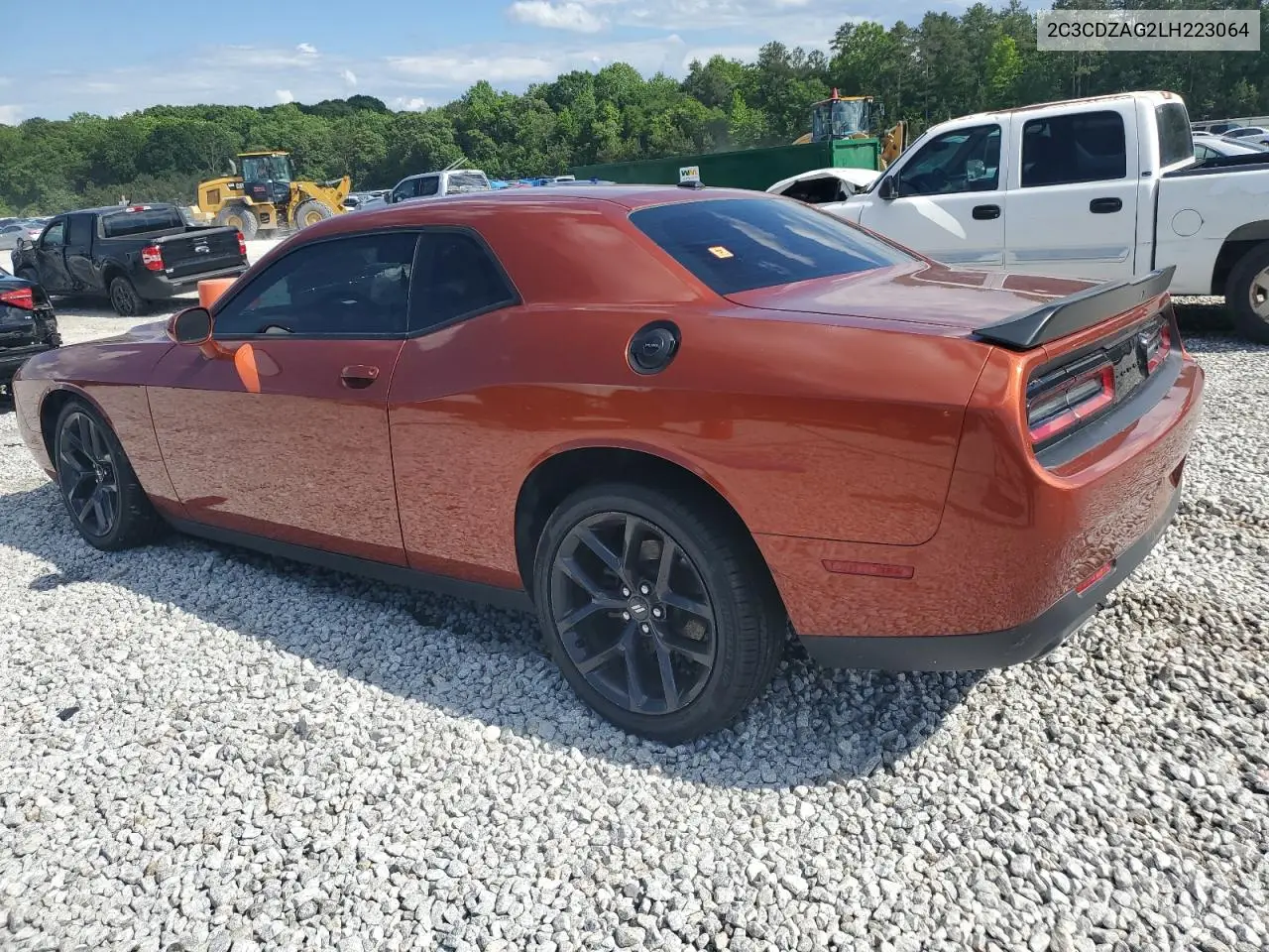 2020 Dodge Challenger Sxt VIN: 2C3CDZAG2LH223064 Lot: 56939275