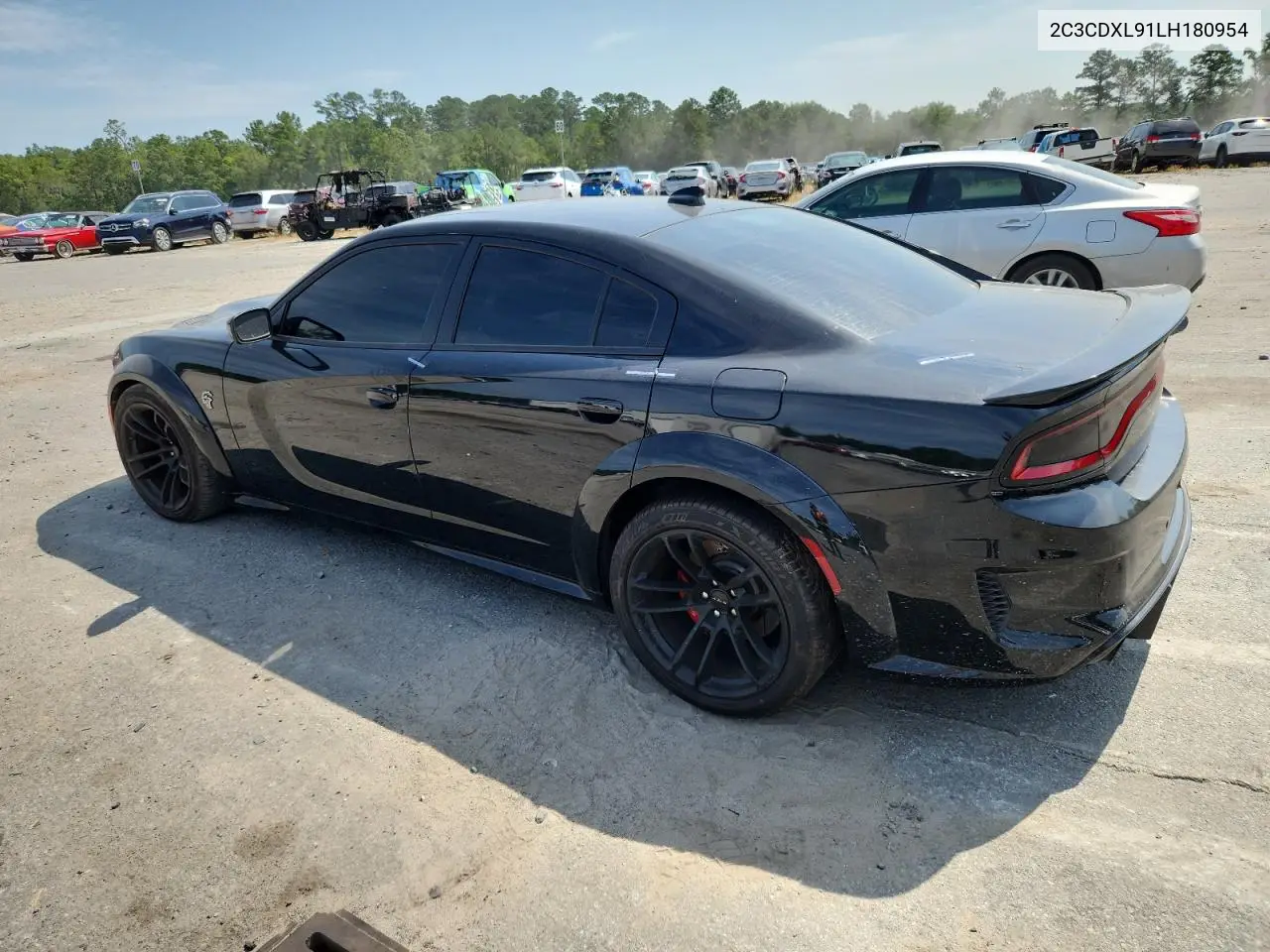 2020 Dodge Charger Srt Hellcat VIN: 2C3CDXL91LH180954 Lot: 62536295