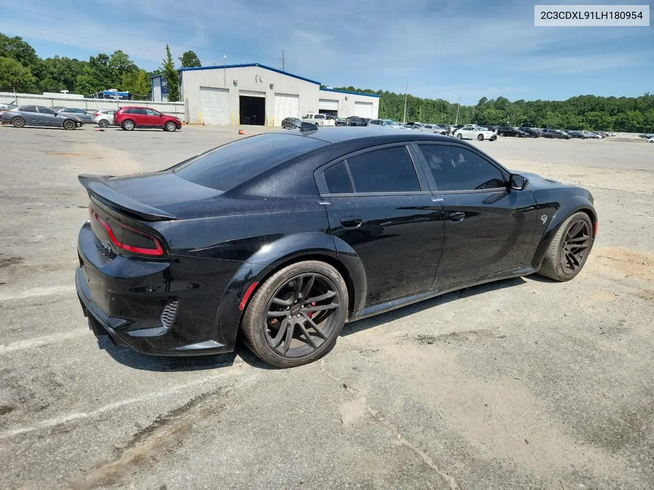 2020 Dodge Charger Srt Hellcat VIN: 2C3CDXL91LH180954 Lot: 62536295