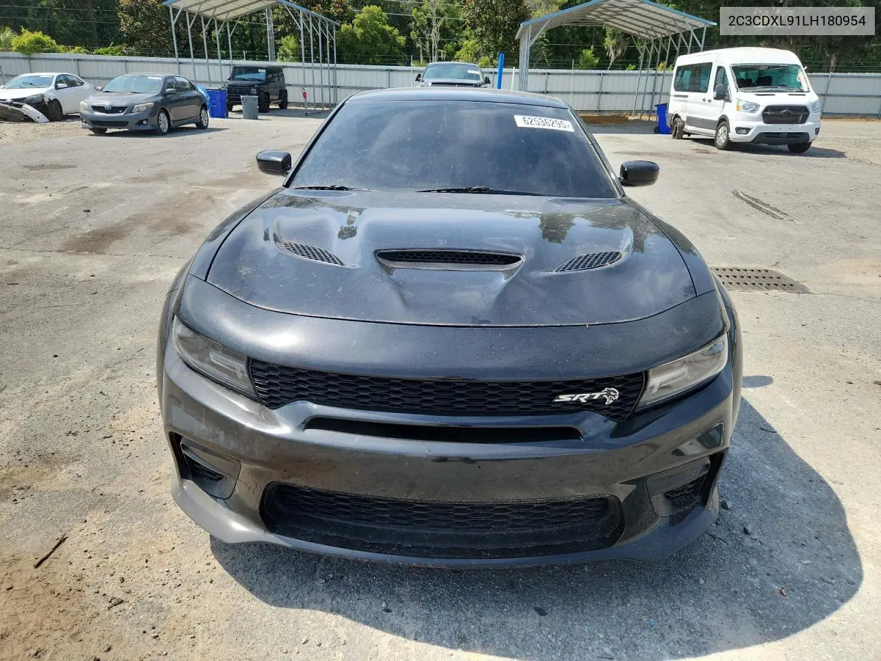 2020 Dodge Charger Srt Hellcat VIN: 2C3CDXL91LH180954 Lot: 62536295